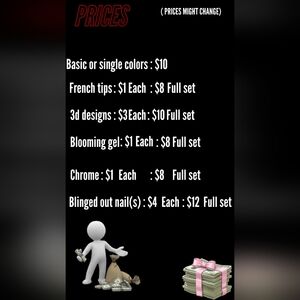 My Press On Nail Prices
